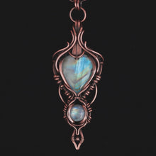 Load image into Gallery viewer, Double Rainbow Moonstone