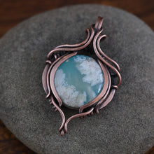 Load image into Gallery viewer, Stinking Water Plume agate Doublet