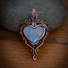 Load image into Gallery viewer, Moonstone heart
