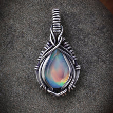 Load image into Gallery viewer, Aurora Opal and Quartz doublet
