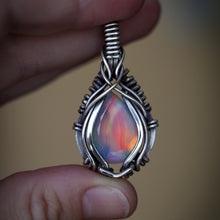 Load image into Gallery viewer, Aurora Opal and Quartz doublet
