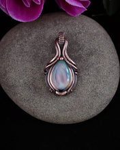 Load image into Gallery viewer, Aurora Opal Doublet in Copper
