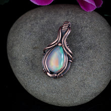 Load image into Gallery viewer, Aurora Opal Doublet in Copper
