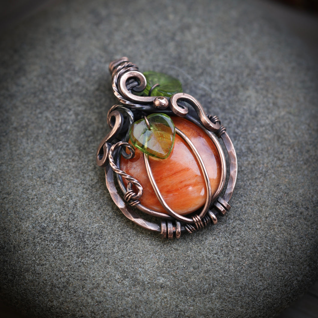 Spiny Oyster Shell Pumpkin