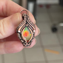 Load and play video in Gallery viewer, Genuine Faceted Ethiopian Opal
