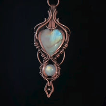 Load and play video in Gallery viewer, Double Rainbow Moonstone
