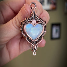 Load and play video in Gallery viewer, Moonstone heart
