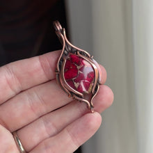 Load and play video in Gallery viewer, Dahlia Rose and Bronze Composite
